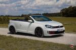 Volkswagen Golf GTi Cabriolet on Vossen Wheels (VPS-310) 2018 года